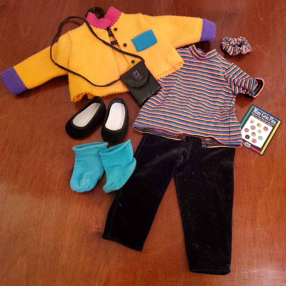 RETIRED original American Girl Truly Me 1st Day Outfit from the 1990's